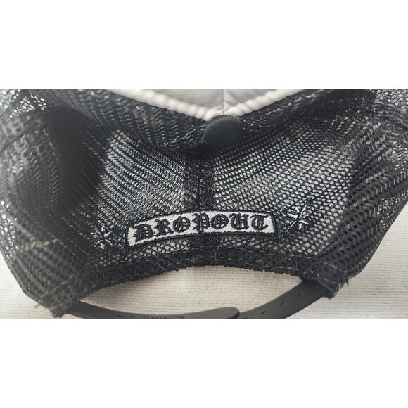 Rare DROPOUT NY" Toxic (Black×White) Cap Made In Japan - Picture 6 of 9